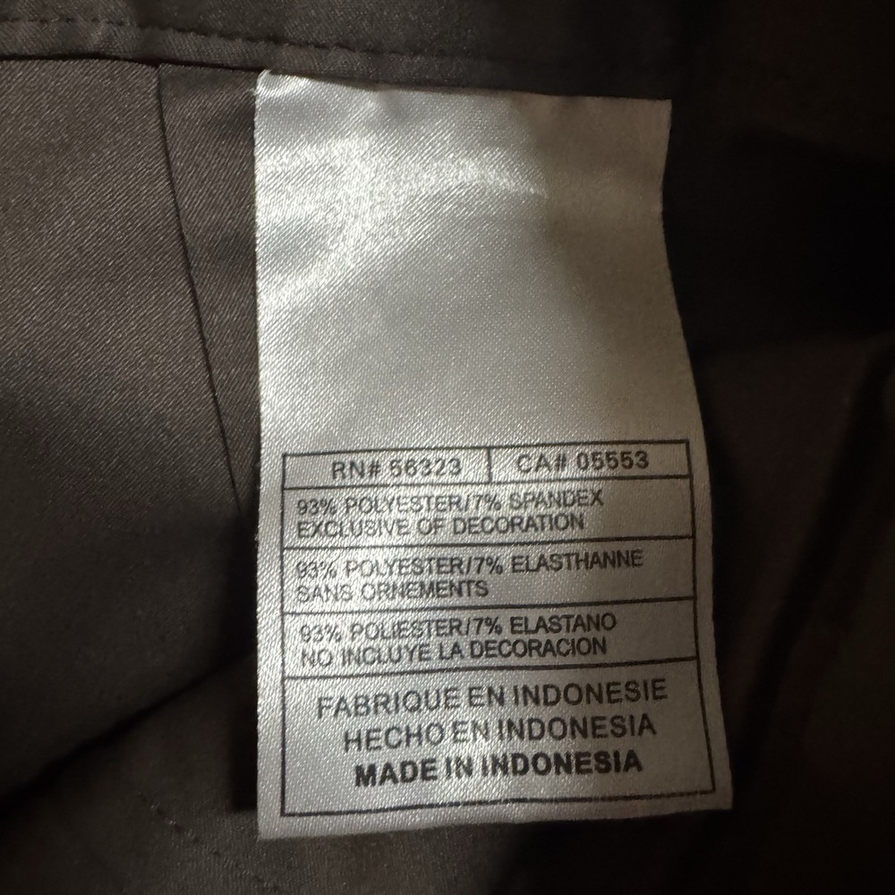 Nike Dri Fit Chocolate Brown Golf Athletic Skirt Skort Size 6 - Picture 6 of 7